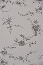 Wallpaper - Flowers - French grey