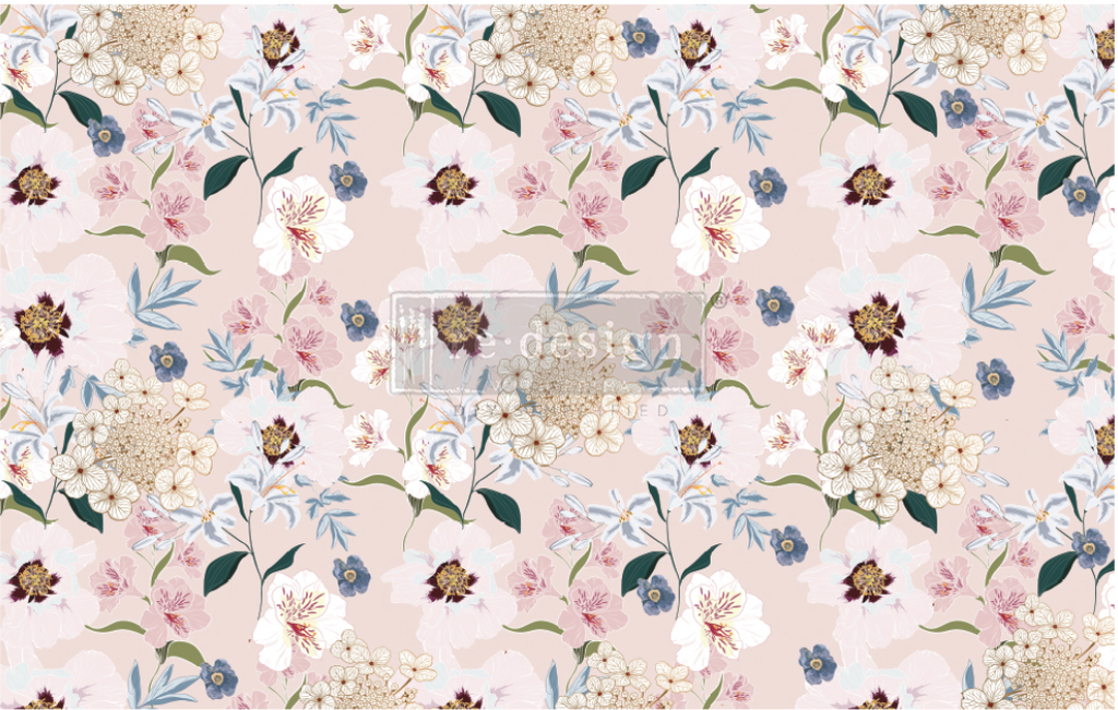 Redesign Decoupage Décor Tissue Paper - Blush Floral