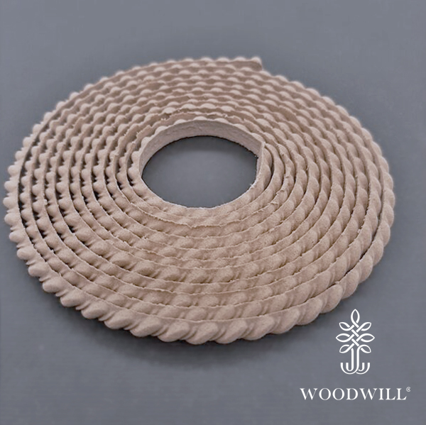 Wood Carved Flexible Trimm ~ 215cm. X 0.5cm.