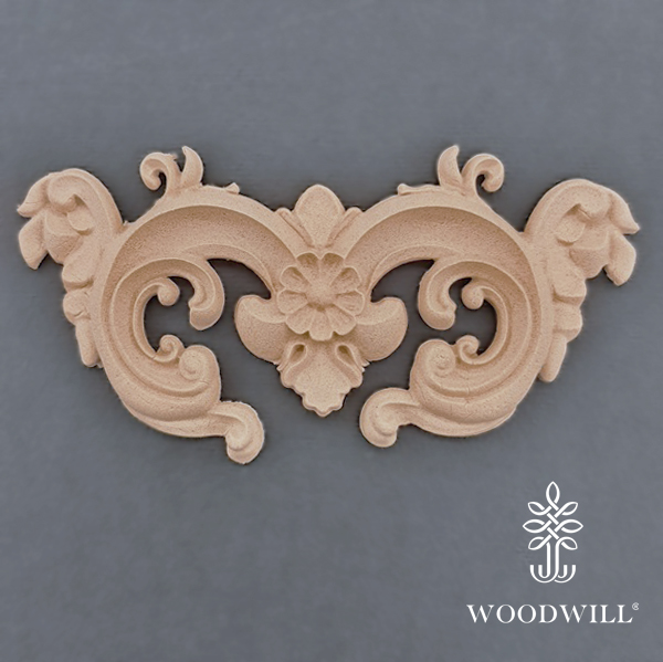 Wood Carving Decorative Center 10cm. X 6cm