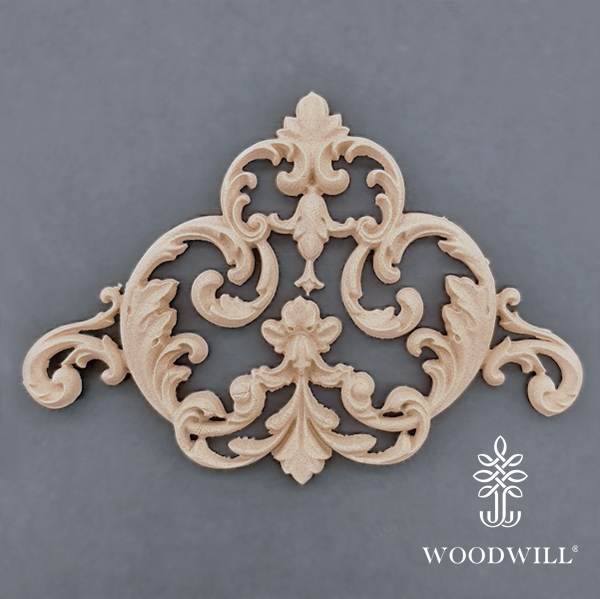 Wood Carving Decorative Center 11.5cm. X 8cm