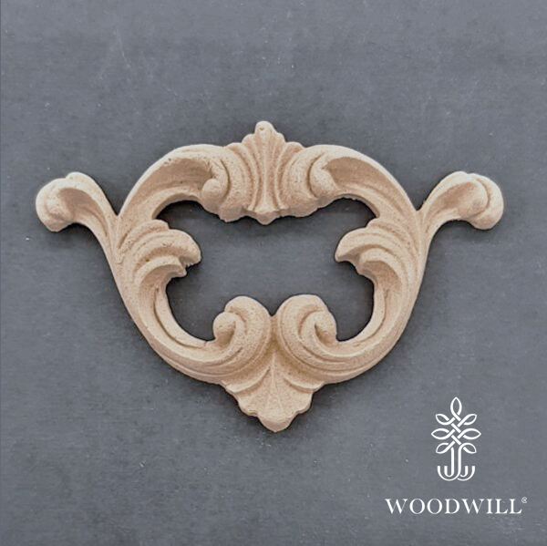 Wood Carving Decorative Center 9cm. X 6cm