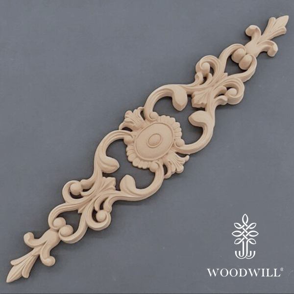 Wood Carving Decorative Center 43cm. X 8.5cm