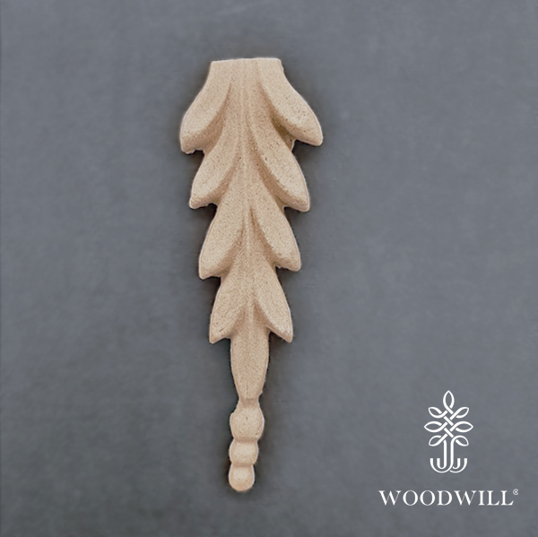 Wood Carved Decorative Column / Pillar 10 cm x 3 cm