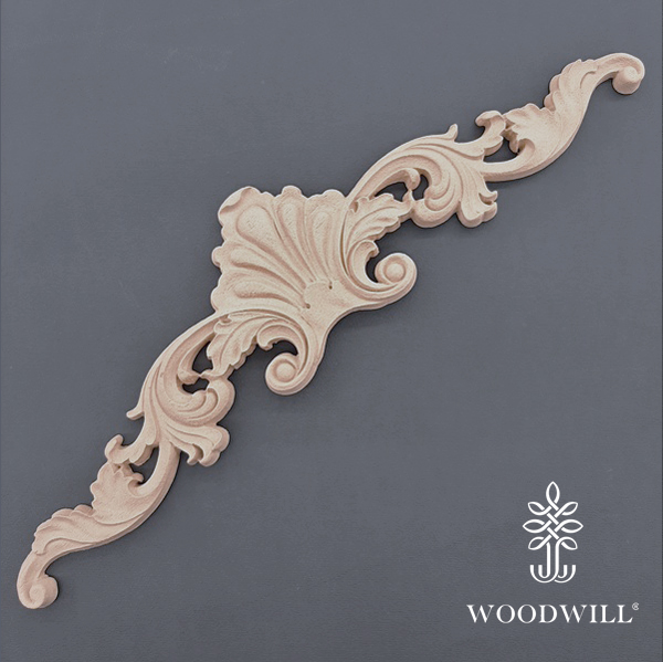 Wood Carving Decorative Center 39cm X 9cm