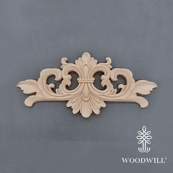 Wood Carving Decorative Center 15.7cmX7.5cm