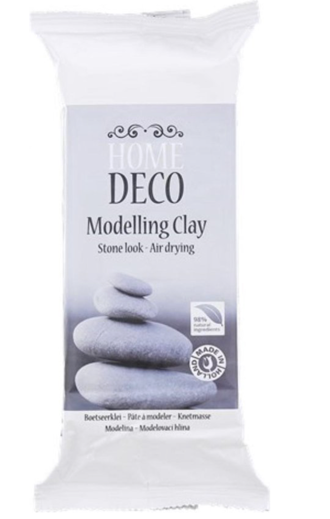 Modelling Material for moulds Creall Do &amp; Dry white soft natural clay 500 gr