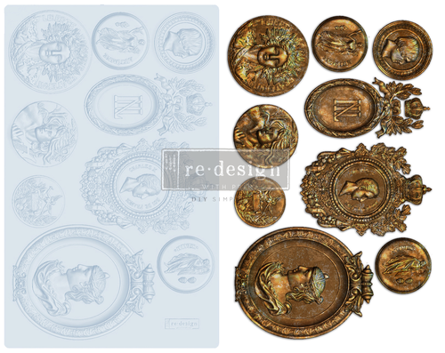 Redesign Décor Moulds® - Ancient Findings, 12,7 cm x 20,32 cm, 8 mm thickness