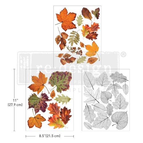 Decor Transfers® 8.5x11 - Crunchy Leaves Forever