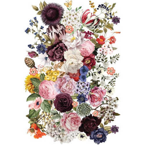 Redesign Décor Transfers® - Wondrous Floral - size 55,88 cm x 86,36 cm