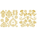 [672975863258] Hokus Pokus - Rococo - Gold - 2 Pieces