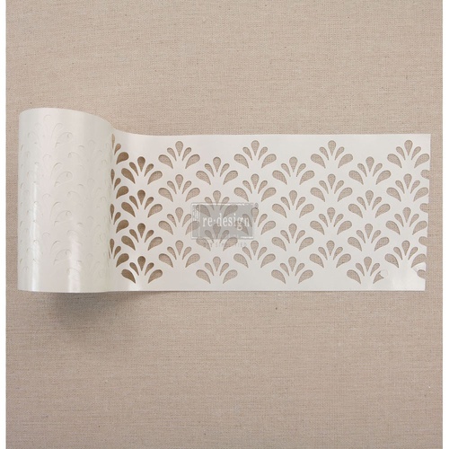Redesign Stick &amp; Style Stencil Roll 4&quot; 15 yards- Eastern Fountain