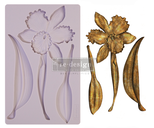 Redesign Décor Moulds® - Wildflower - 1 pc, 12,7 cm x 20,32 cm, 8 mm thickness