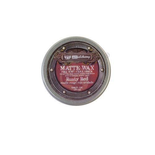 Art Alchemy - Matte Wax - Rusty Red - 20 ml