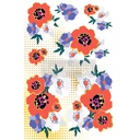 [655350652272] Redesign Décor Transfers® - CECE Modernist Floral - Total sheet size 60,96 cm x 88,90 cm, cut into 2 sheets