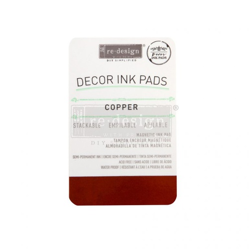 Redesign Décor Ink Pad - Copper - Magnetic ink