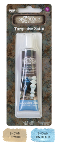 [655350964276] Art Alchemy - Opal Magic Wax - Turquoise Satin - 1 tube 20 ml