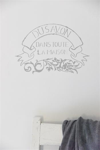[702011] Stencil - Du Savon - 27 cm