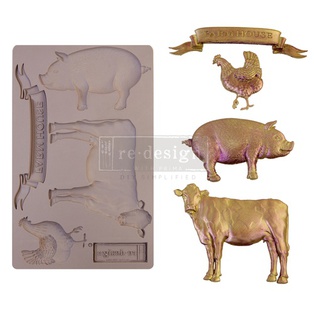 Redesign Decor Moulds® - Farm Animals