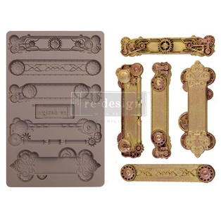 Redesign Decor Moulds® -  Steampunk Plates