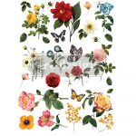 [655350640620] Maisie &amp; Willow Transfers - Majestic Garden - 2 sheets, total design size 40,64 cm x 55,88 cm, Rub-on