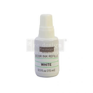 Redesign Décor Ink Refill - White - Refill 15 ml