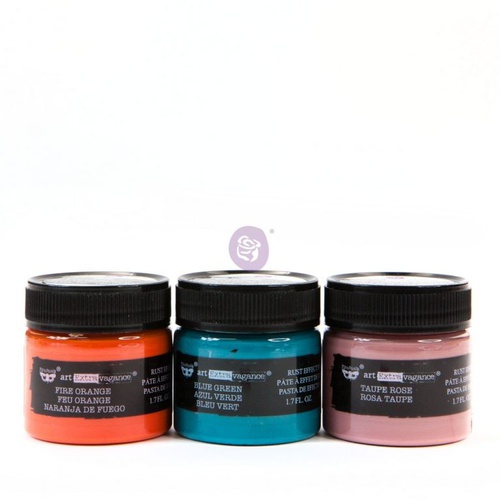 [655350966041] Art Extravagance - Texture Fantasy Patina Paste - Anemone and Coral - 3pcs 50ml