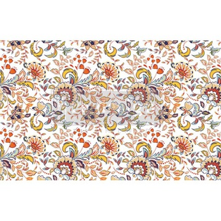 Découpage Décor Tissue Paper - Tangerine Spring - 1 sheet, 48,25 cm x 76,20 cm