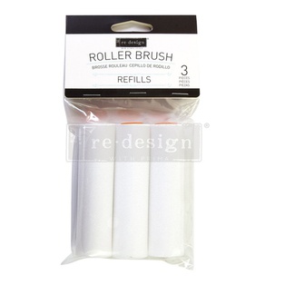Redesign Roller Brush Refills - 3 pcs, 10,16 cm x 2,54 cm