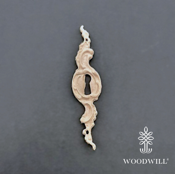 [801155] Wood Carving Decorative Lock 2 cm. x 8.5 cm