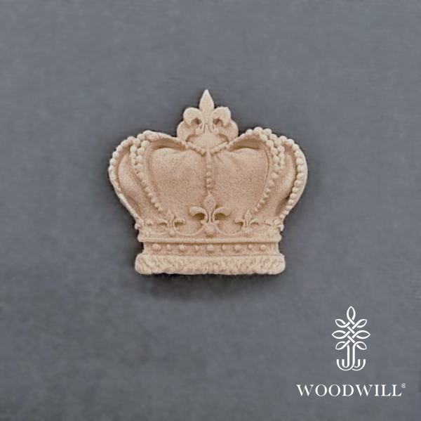 [801171] Decorative Crown 4.1cm x 3.8 cm