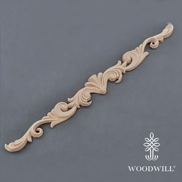 [801364] Wood Carving Decorative Center 33 cm.x 3.8 cm