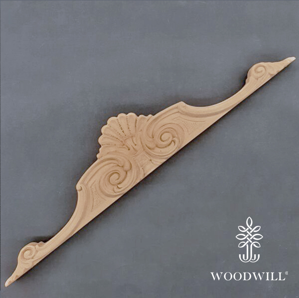 [801531] Wood Carving Decorative Center 54 cm x 10.5 cm