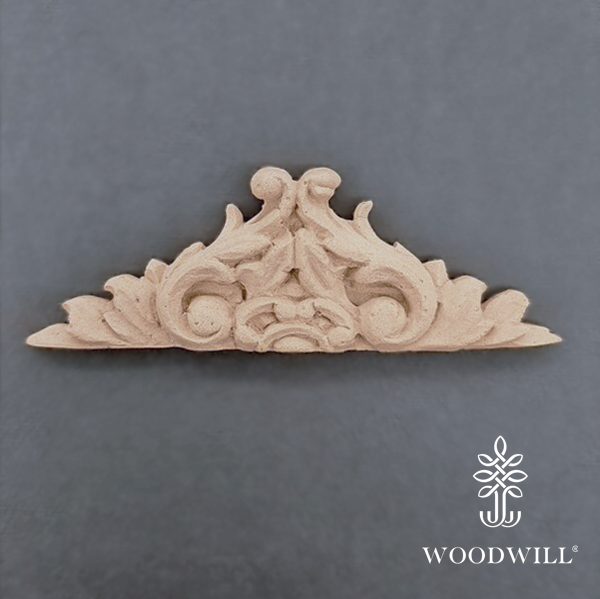[802168] Wood Carving Decorative 10.5cm x 3.4cm