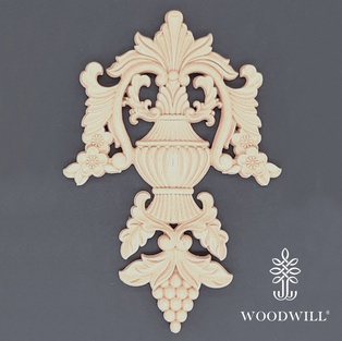 Wood Carving Decorative 16cm x 23cm.