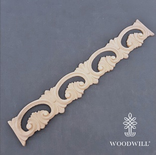 Wood Carving Decorative 46.5cmX6.5cm.