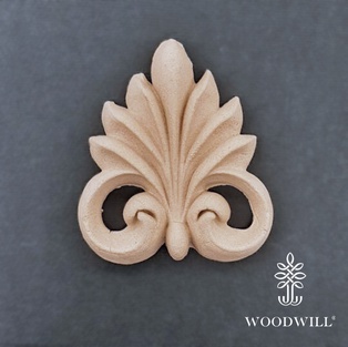 Wood Carving Decorative 5.8cm. X 6.5cm