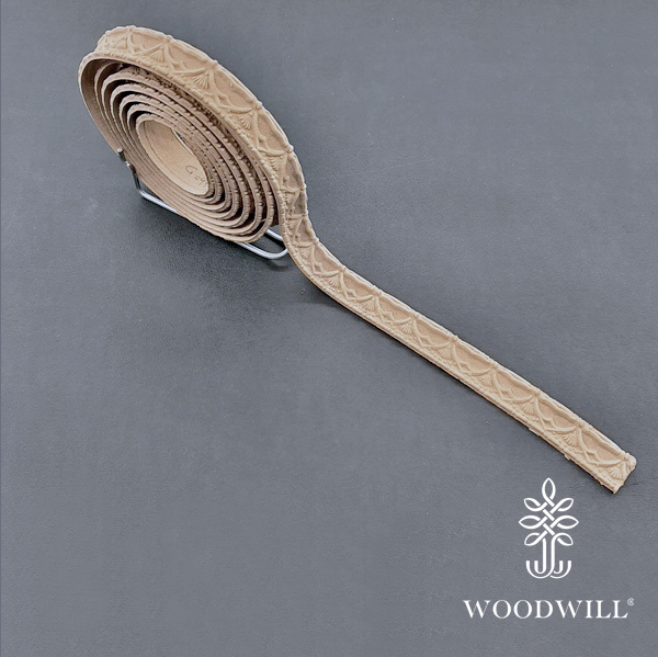 [8000049] Wood Carving Flexible Trimm~ 215cm. X 2cm.