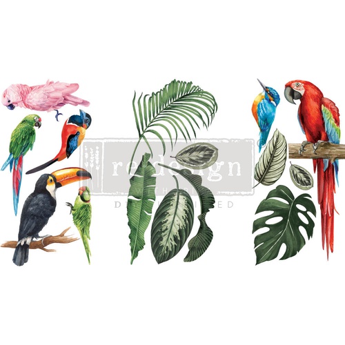 [655350657314] Decor Transfers® - Tropical Birds