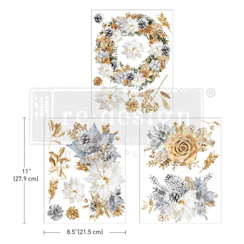 [655350660130] Decor Transfers® 8.5x11 - A Gilded Moment