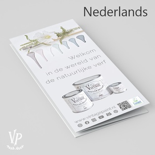 NL: Brochure - Vintage Paint - Nederlands 25 pcs 