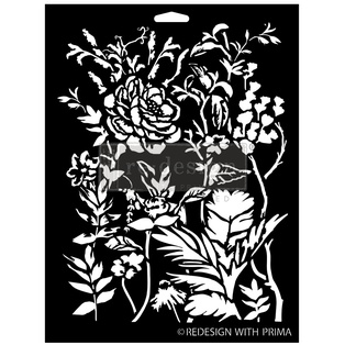 Decor Stencils® - Cerulean Blooms