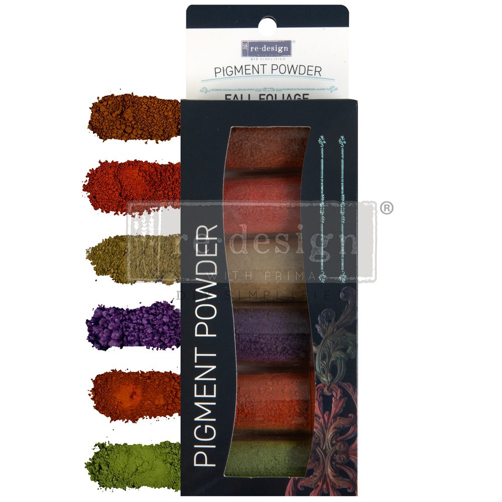 [655350639099] Decor Pigment Powder Set - Fall Foliage
