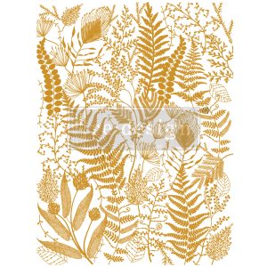 [655350669775] Kacha Decor Transfers® Gold Foil - Foliage Finesse