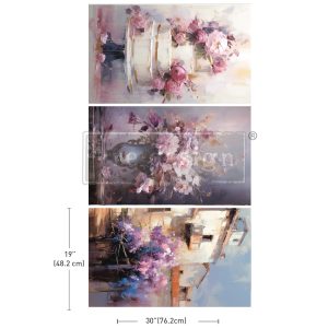 [655350671785] Decoupage Decor Tissue Paper Pack - Lilac Lush Celebration
