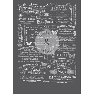 Maisie & Willow Transfers - Delightful Labels - 3 sheets, total design size 40,64 cm x 58,42 cm, Rub-on