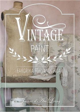 SE 2 Vintage Paint Book 160 pages Swedish