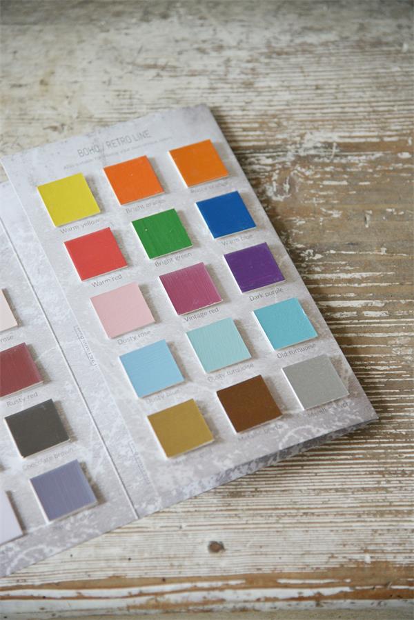[700199] Color Chart / colour chart Vintage Paint / Color Card /  Nuancier de colour