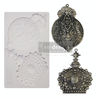 Redesign Décor Moulds® - Victorian Adornments - 1 pc, 12,7 cm x 20,32 cm, 8 mm thickness