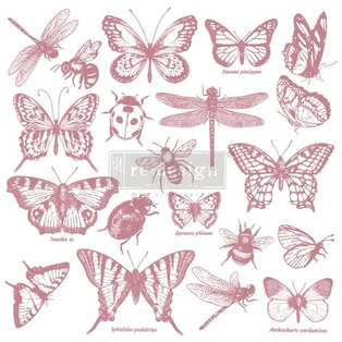 Redesign Decor Clear-Cling Stamps - Monarch Collection - 30,48 cm x 30,48 cm